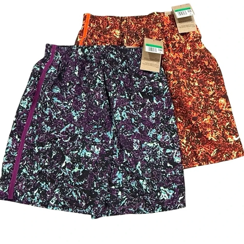 2-Pairs Nike Dri-FIT Training Shorts‎ Kids Small NWT